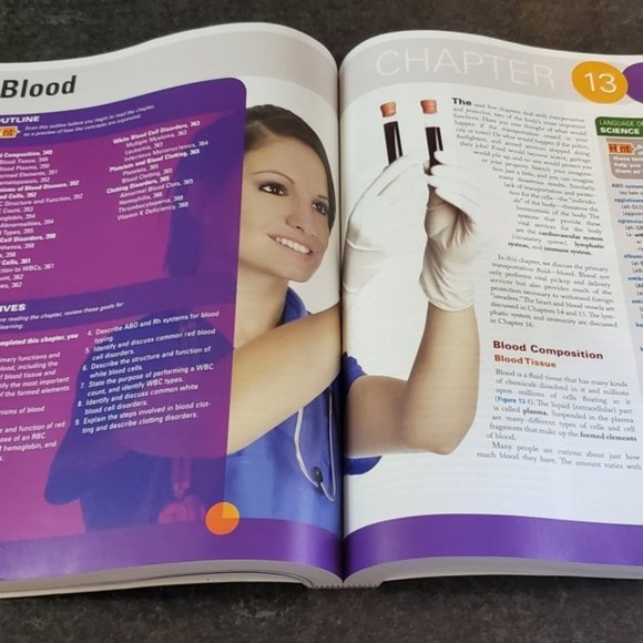 The Human Body in Health & Disease 7th Edition Textbook - Like New Condition - Picture 3 of 3